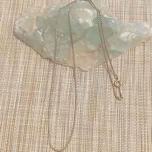 Vintage D'orlan silvertone 24" necklace chain